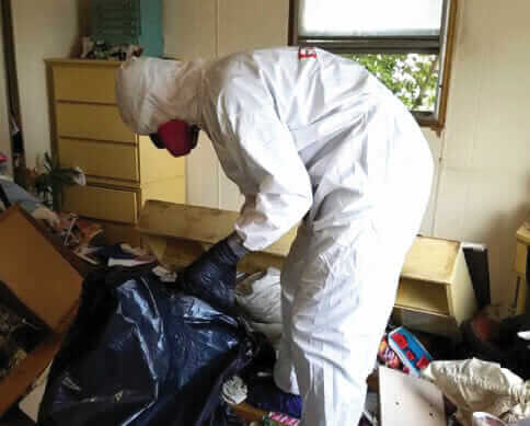 Professonional and Discrete. Reading Death, Crime Scene, Hoarding and Biohazard Cleaners.
